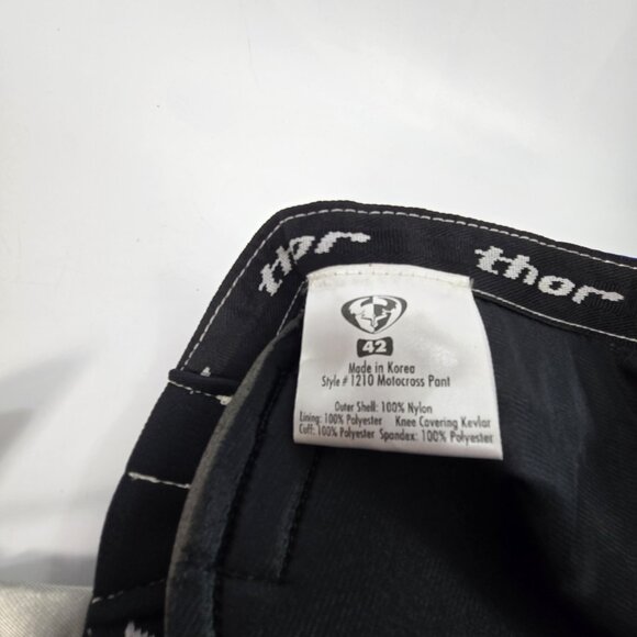 Thor MX Phase 3.0 Motocross Pants Mens 42 Blue Riding Gear - Picture 7 of 10